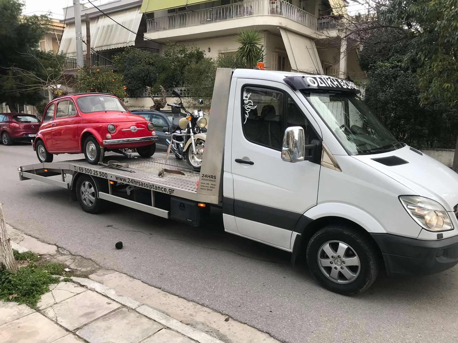 Εκκίνηση μπαταρίας οχήματος